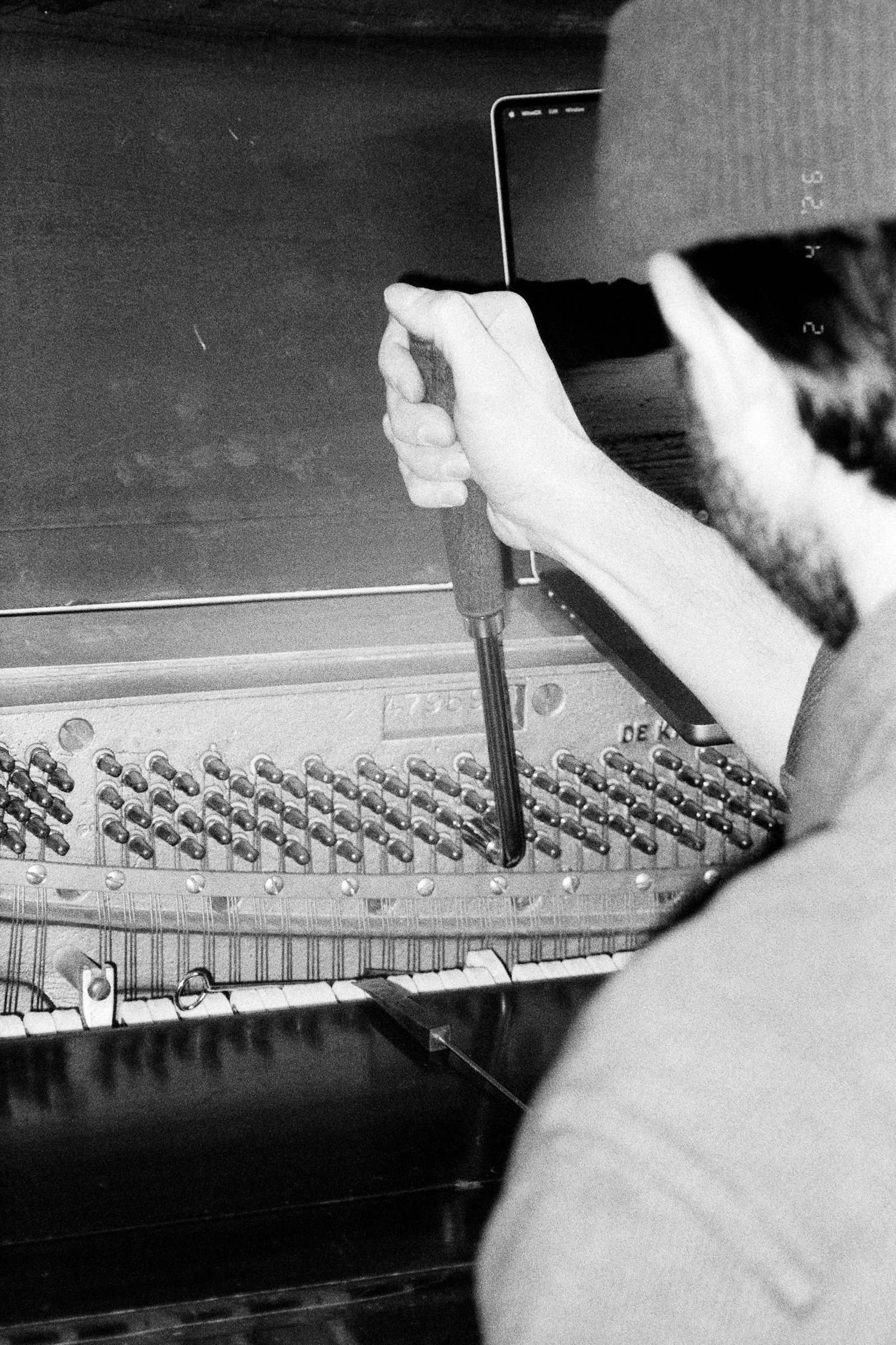 Piano interior
